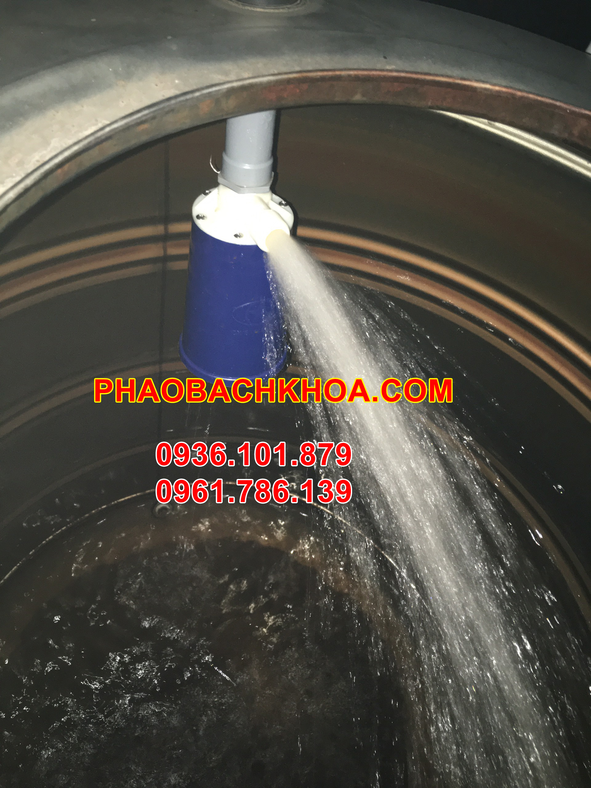 Lắp đặt phao cơ bồn đứng
